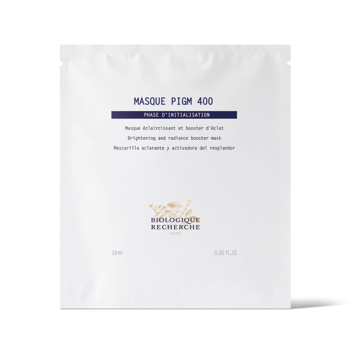 Masque PIGM 400: Radiance Boosting Sheet Mask - The Curated Skin Studio