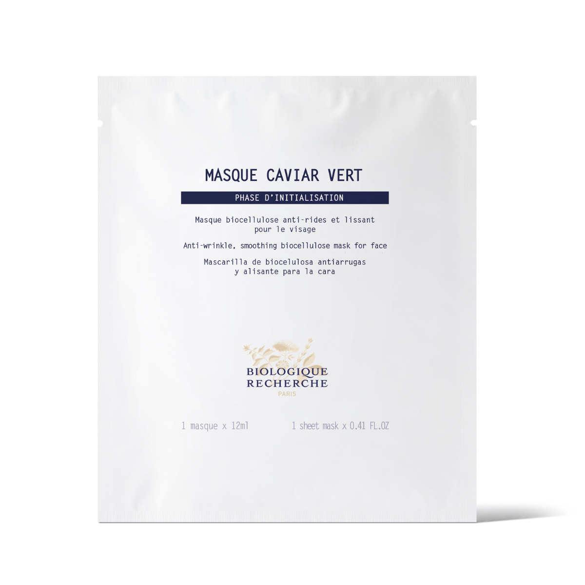 Masque Caviar Vert: Anti Aging Sheet Mask - The Curated Skin Studio