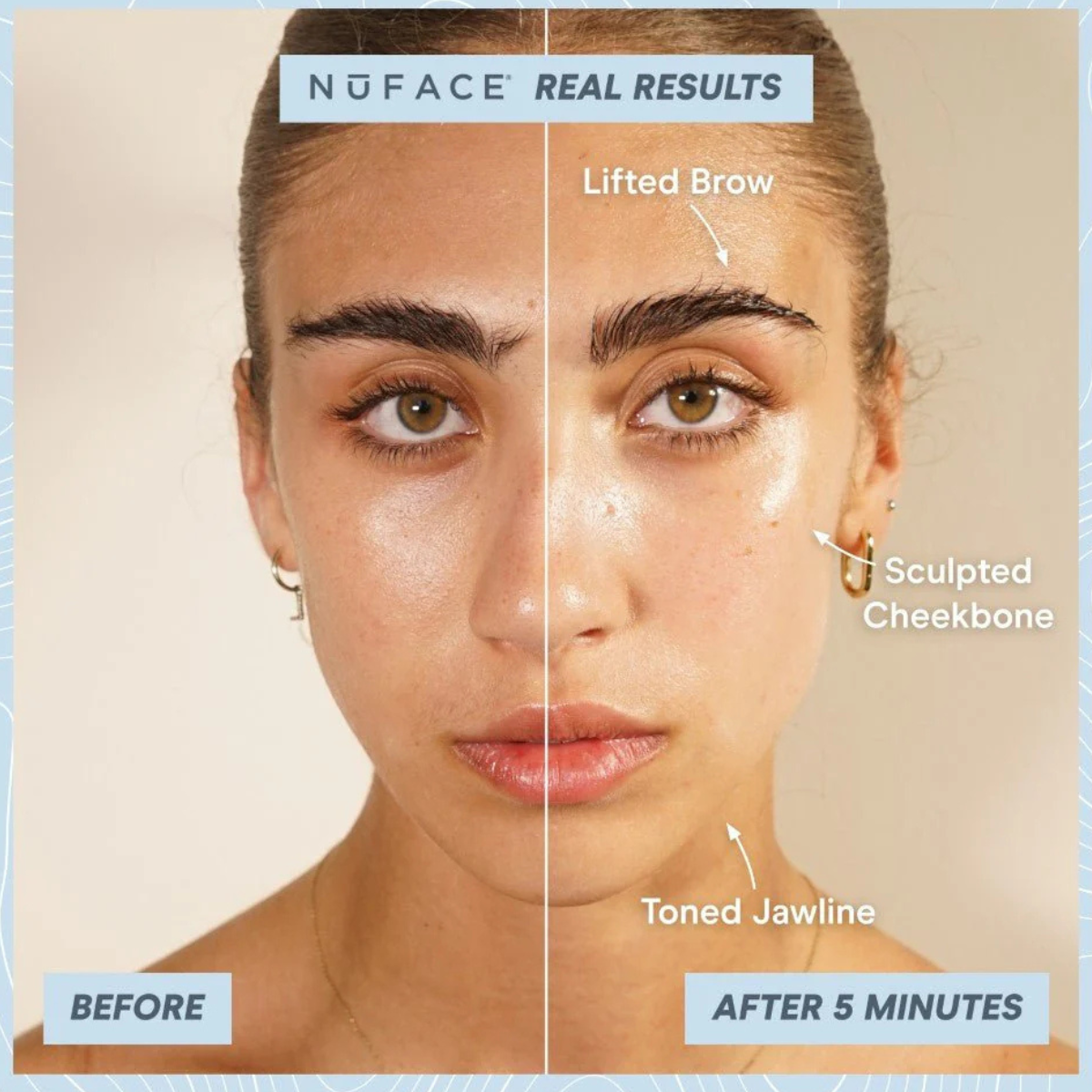 NuFace Trinity+ Pro Complete Set with Eye & Lip Attachments - The Curated Skin Studio