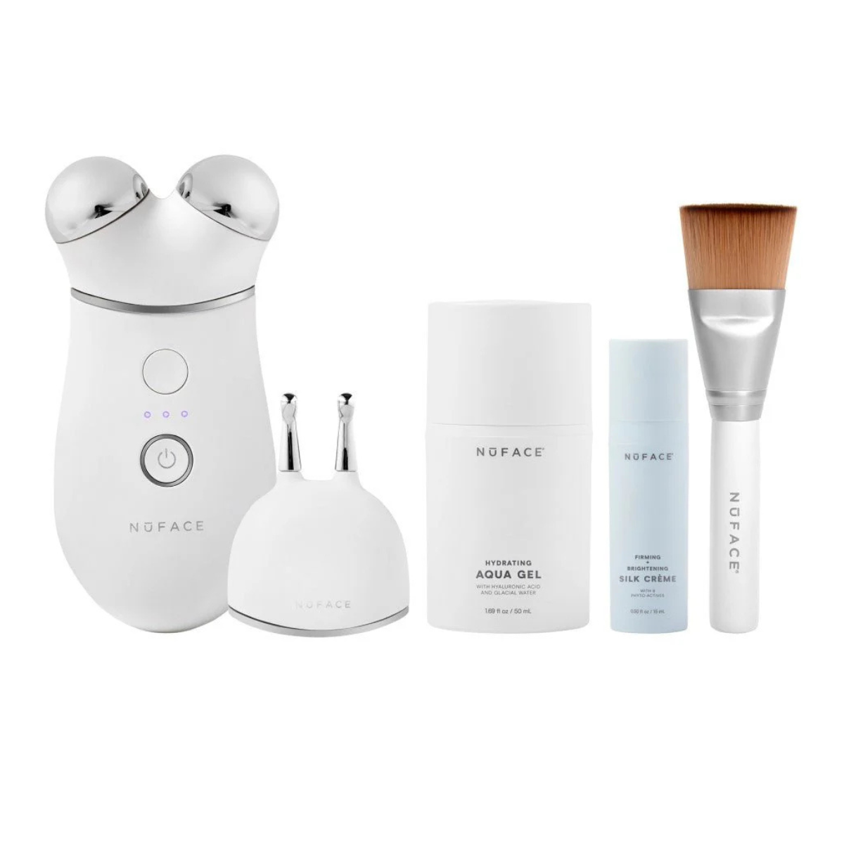 NuFace Trinity+ Pro Complete Set with Eye & Lip Attachments NuFace Trinity+ Pro Complete Set with Eye & Lip Attachments